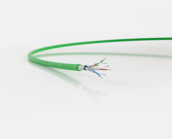 El primer cable Ethernet Cat.7 resistente a la torsión